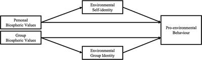 I Am vs. We Are: How Biospheric Values and Environmental Identity of Individuals and Groups Can Influence Pro-environmental Behaviour